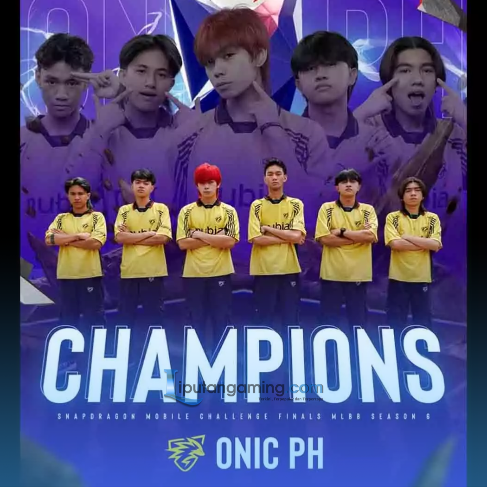 ONIC PH Juara ESL Snapdragon S6 MLBB Finals Challenge